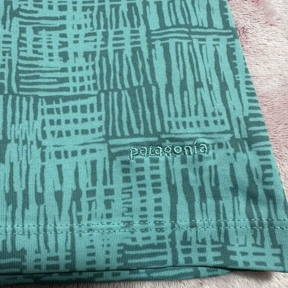 PATAGONIA Green Bandha Stretch Sleeveless Outdoor Athletic Tank Top Size Large - Picture 7 of 9